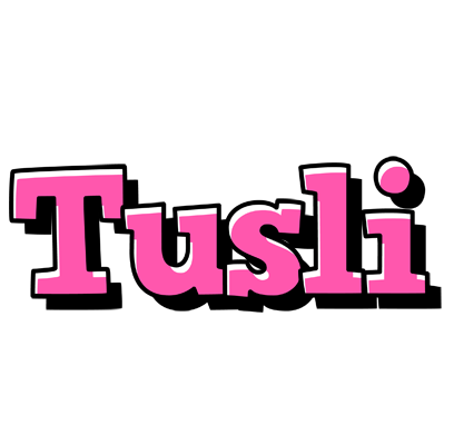 Tusli girlish logo