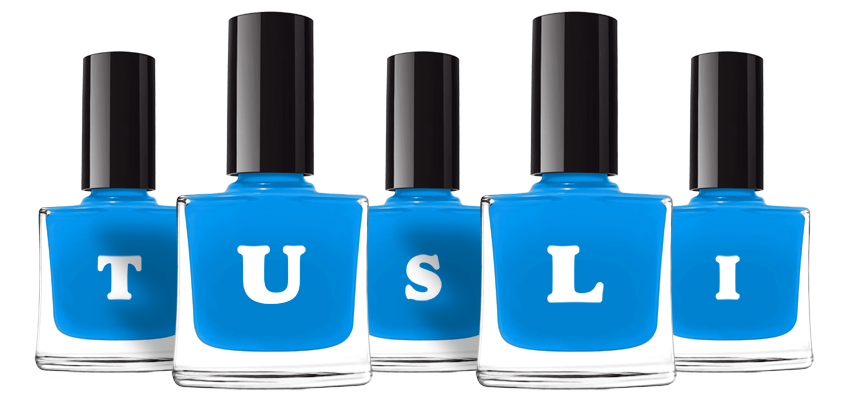Tusli glossy logo