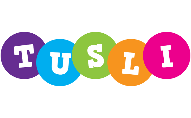 Tusli happy logo
