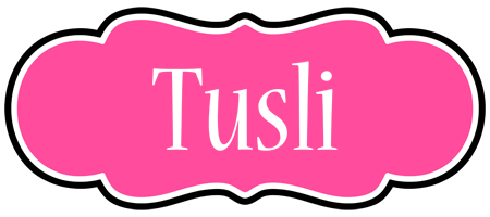 Tusli invitation logo