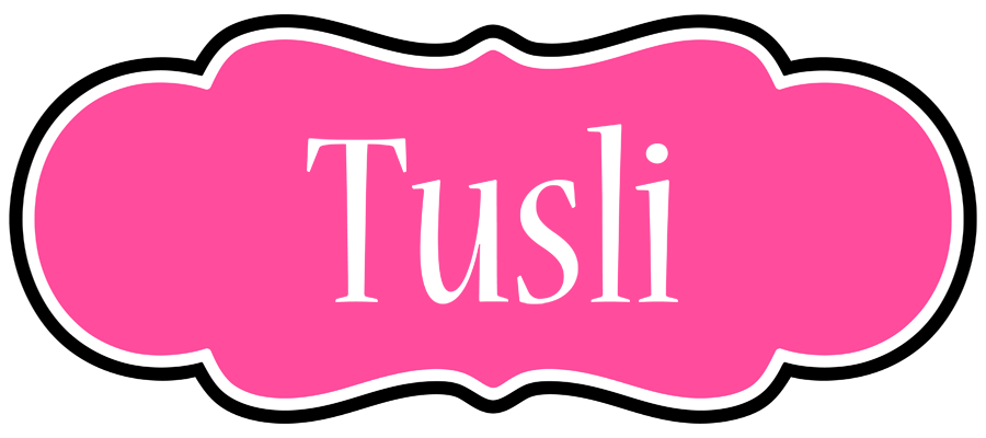 Tusli invitation logo