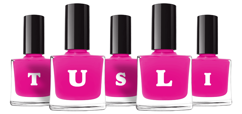 Tusli nails logo