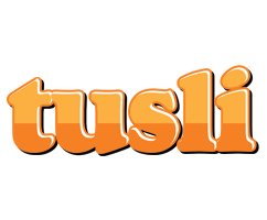 Tusli orange logo