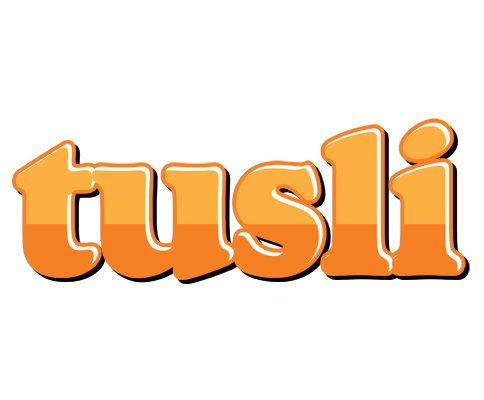 Tusli orange logo