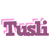 Tusli relaxing logo