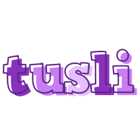 Tusli sensual logo