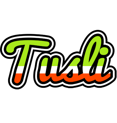 Tusli superfun logo