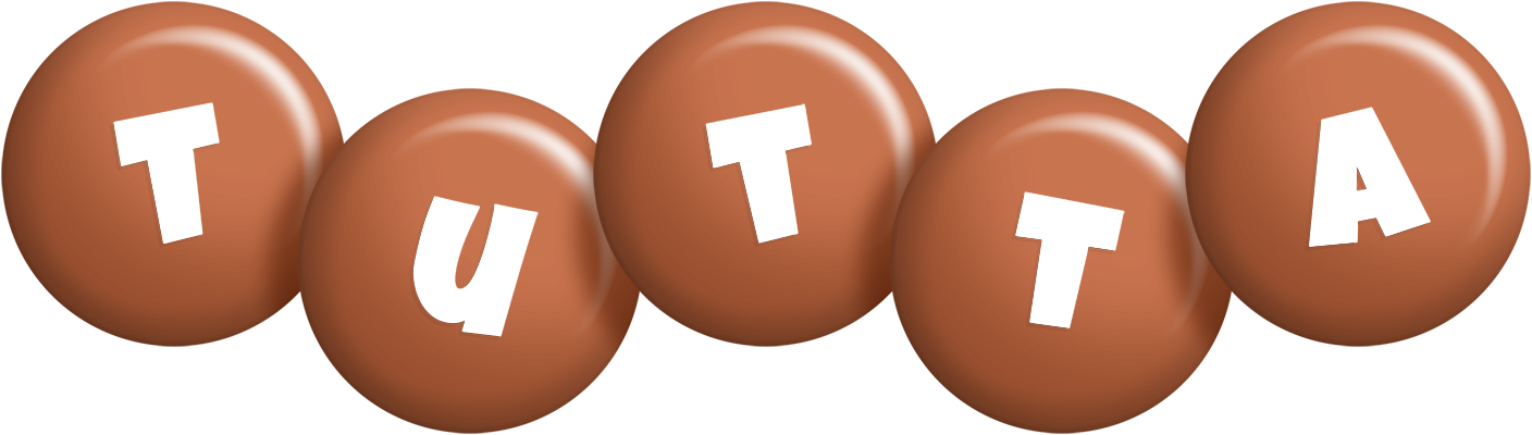 Tutta candy-brown logo
