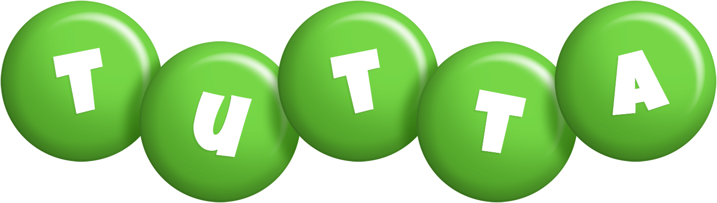 Tutta candy-green logo