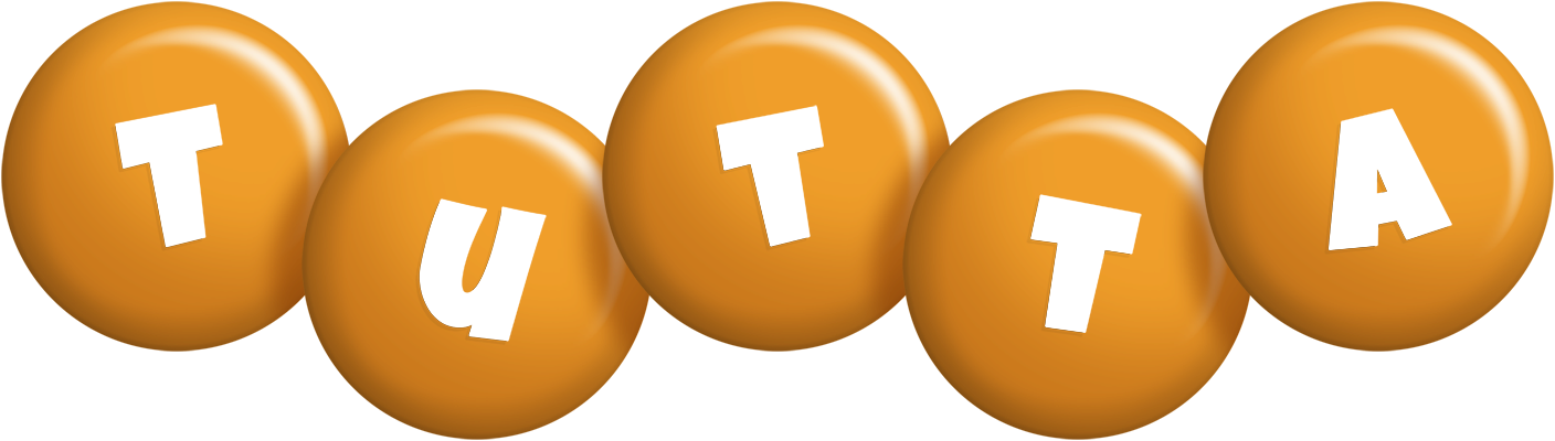 Tutta candy-orange logo