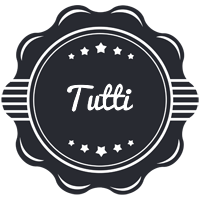 Tutti badge logo