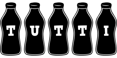 Tutti bottle logo