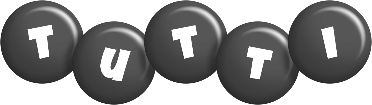 Tutti candy-black logo