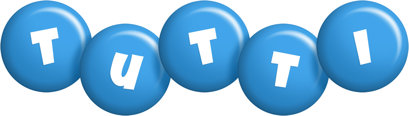 Tutti candy-blue logo