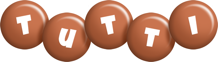 Tutti candy-brown logo