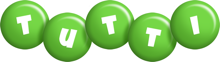 Tutti candy-green logo