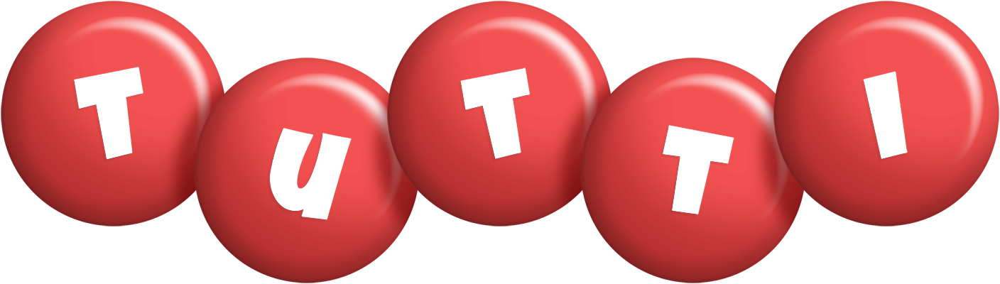 Tutti candy-red logo