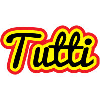 Tutti flaming logo