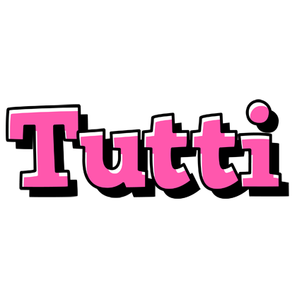 Tutti girlish logo