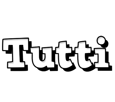 Tutti snowing logo