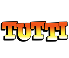 Tutti sunset logo