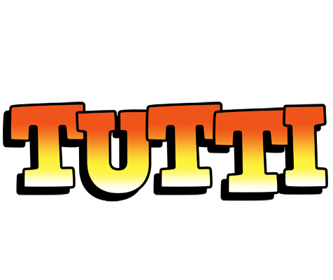 Tutti sunset logo