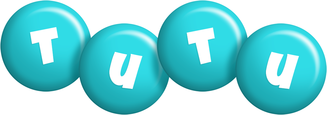 Tutu candy-azur logo