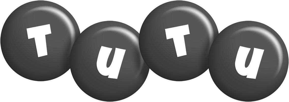 Tutu candy-black logo