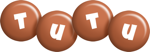 Tutu candy-brown logo