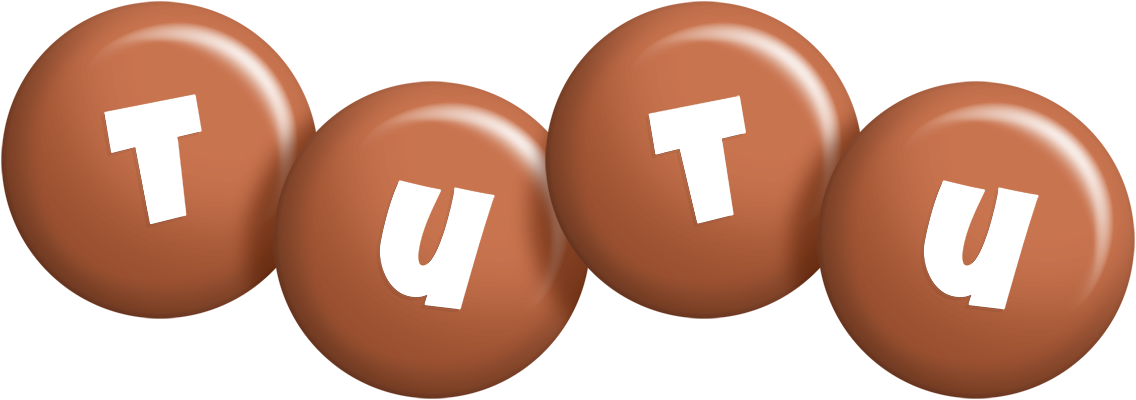 Tutu candy-brown logo