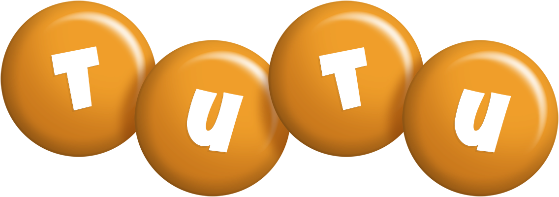 Tutu candy-orange logo