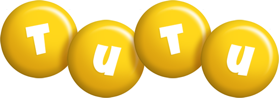 Tutu candy-yellow logo