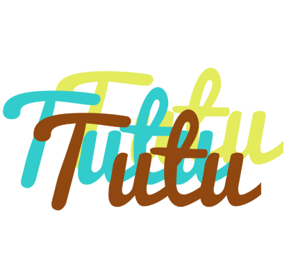 Tutu cupcake logo