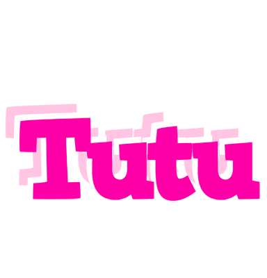 Tutu dancing logo