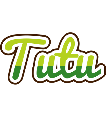 Tutu golfing logo