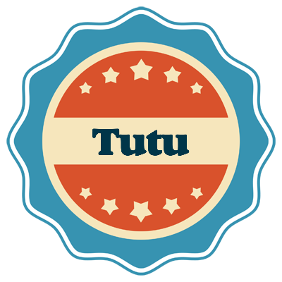 Tutu labels logo