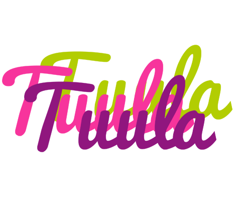 Tuula flowers logo