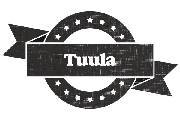 Tuula grunge logo