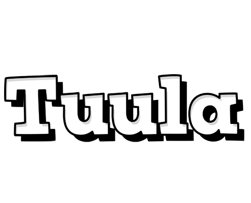 Tuula snowing logo