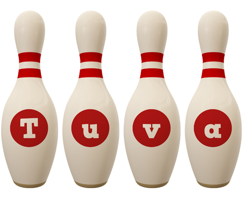 Tuva bowling-pin logo
