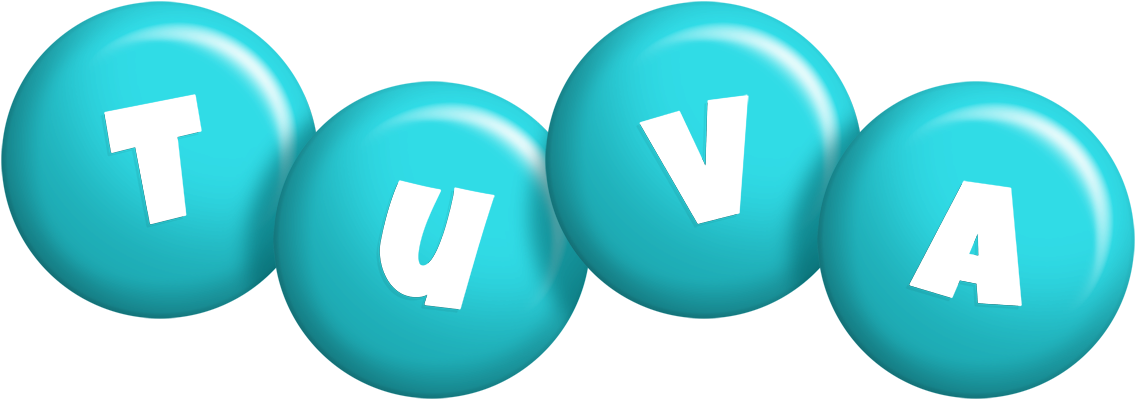 Tuva candy-azur logo