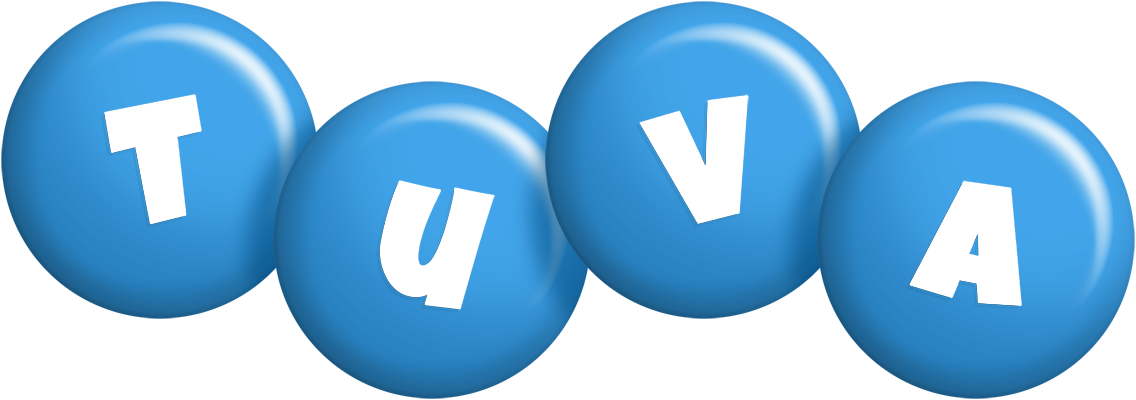 Tuva candy-blue logo