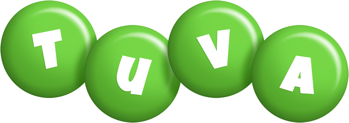 Tuva candy-green logo