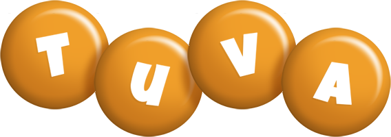 Tuva candy-orange logo