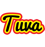 Tuva flaming logo