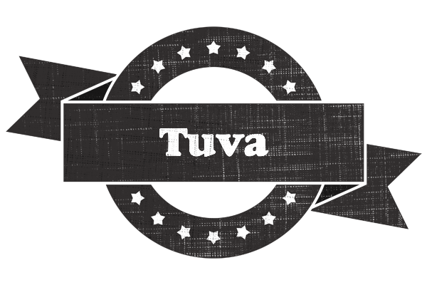 Tuva grunge logo