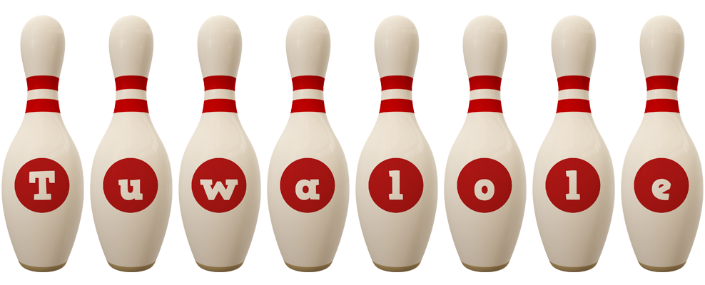 Tuwalole bowling-pin logo