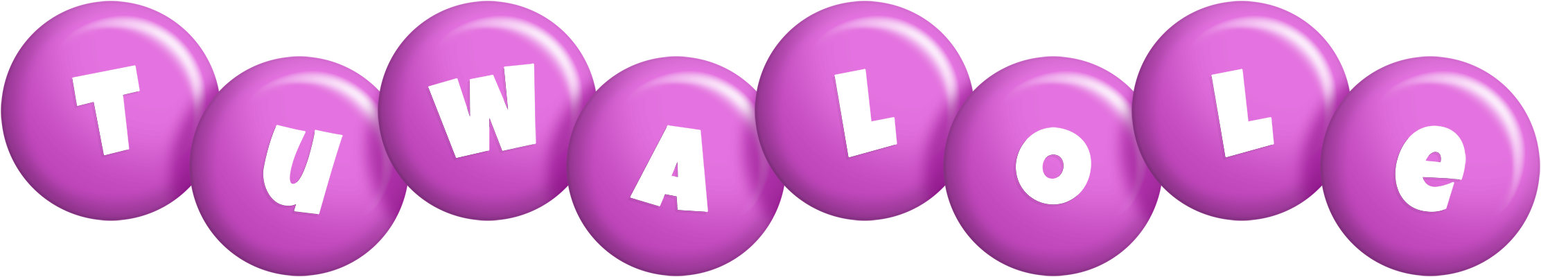 Tuwalole candy-purple logo