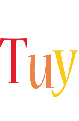 Tuy birthday logo