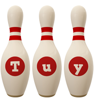 Tuy bowling-pin logo